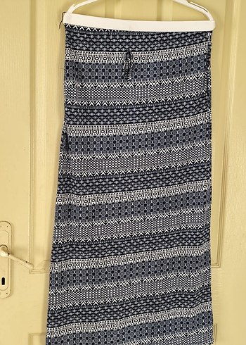 Bohem Uzun Örgü Desenli Hamile Eteği - Görsel 3