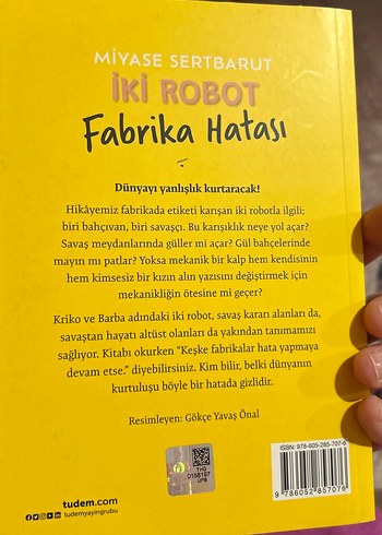 İki Robot: Fabrika Hatası - Miyase Sertbarut - Görsel 2