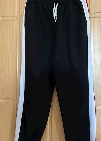 Kırmızı Siyah Fermuarlı Kadın Eşofman Takımı - Görsel 7