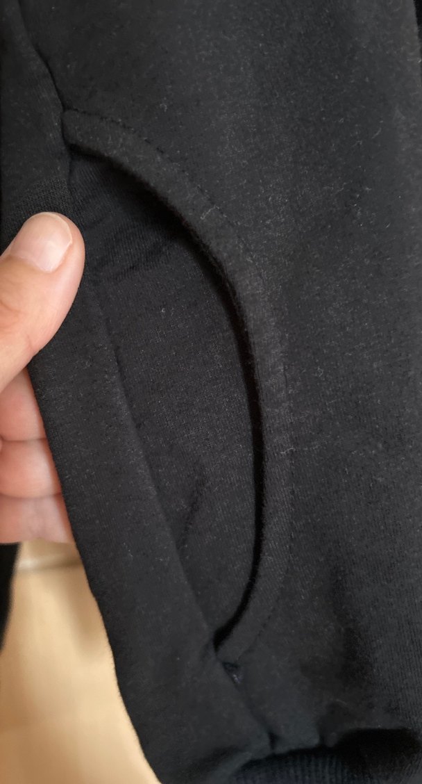 Kırmızı Siyah Fermuarlı Kadın Eşofman Takımı - Görsel 3