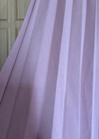 Pembe Pilili Uzun Kadın Etek - Görsel 2