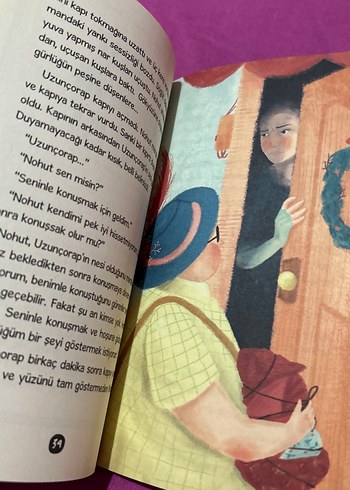 Nohut Adam - Anıl Basılı Çocuk Kitabı - Görsel 4