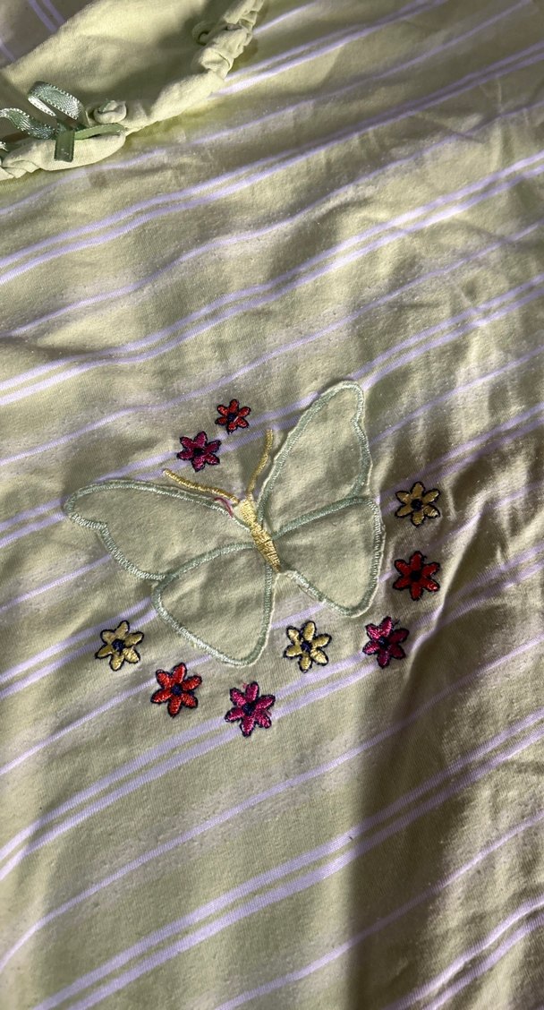 Yeşil Mini Kısa Kollu Kadın Pijama Takımı - Görsel 3