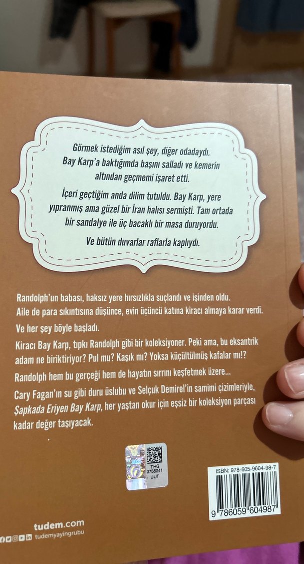 Şapkada Eriyen Bay Karp - Çocuk Kitabı - Görsel 2