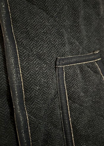 Siyah Fermuarlı Kız çocuk binici tarzı Yelek - Görsel 4