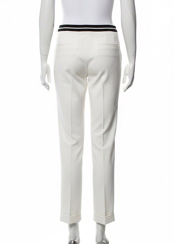 Kadın Beyaz Kumaş Pantolon - Görsel 2