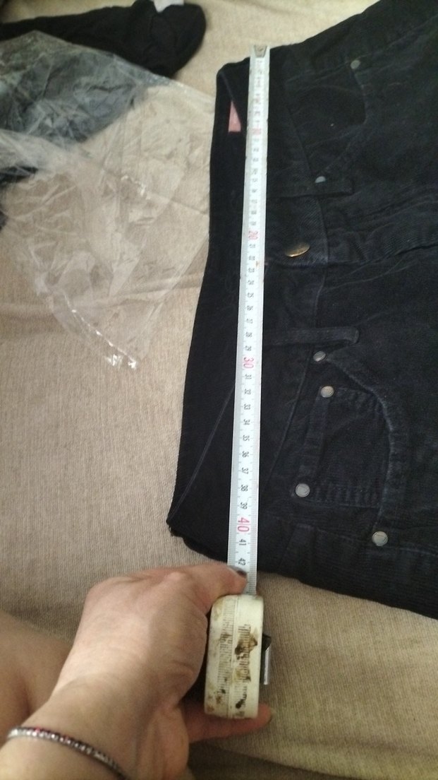 Siyah Kadın Boyfriend Süet Pantolon - Görsel 2