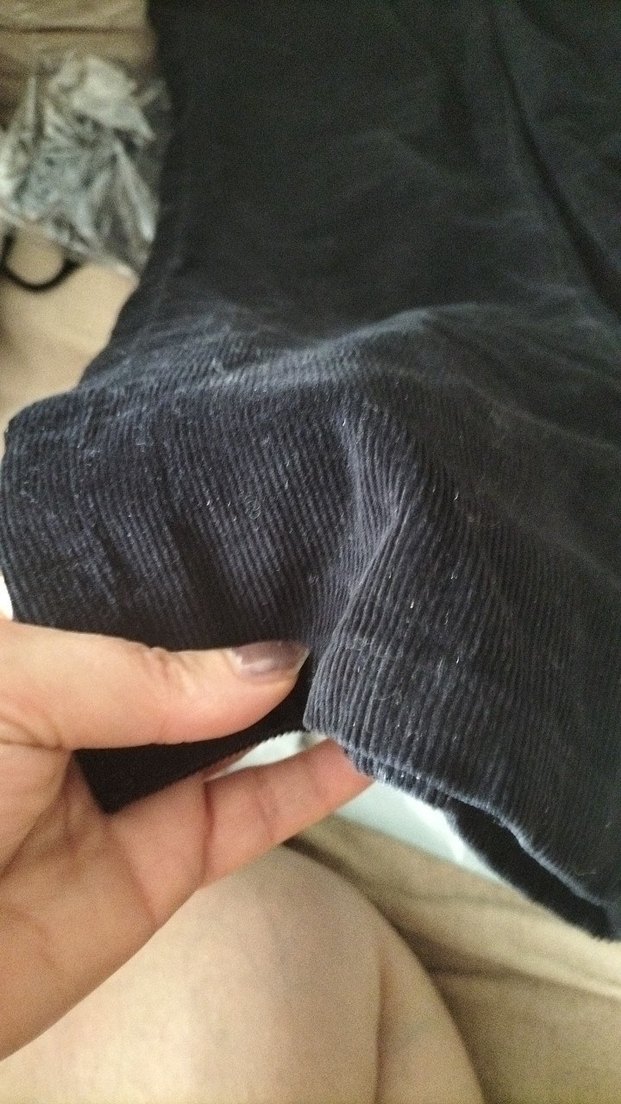 Siyah Kadın Boyfriend Süet Pantolon - Görsel 5