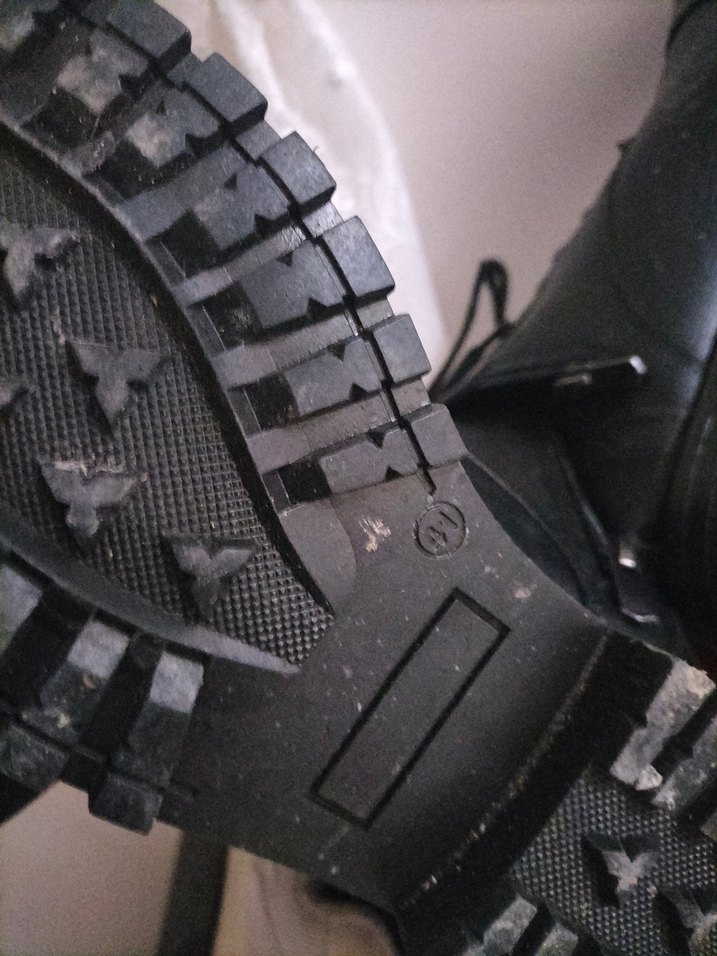 Siyah Bağcıklı Erkek Kauçuk Bot - Görsel 4