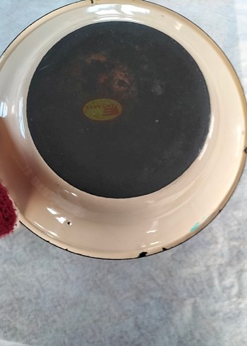 Klasik Çiçek Desenli Beyaz Tabak - Görsel 2