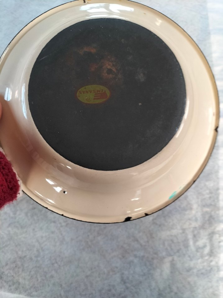 Klasik Çiçek Desenli Beyaz Tabak - Görsel 2