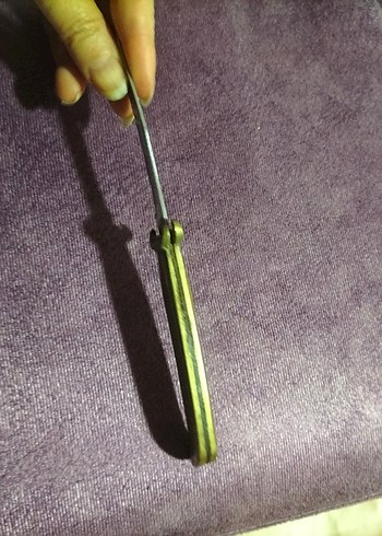 Parlak Haki Renkli Kesici antik - Görsel 3