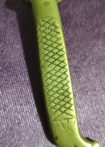 Parlak Haki Renkli Kesici antik - Görsel 2