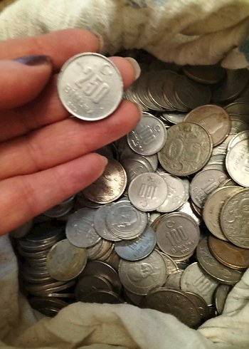 100 Kuruş Türk Parası Madeni Para - Görsel 4