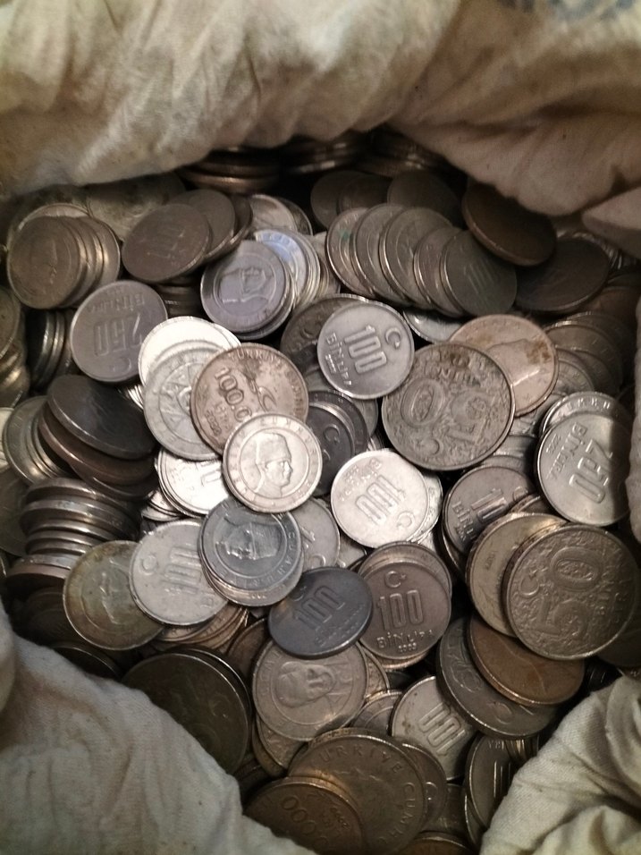 100 Kuruş Türk Parası Madeni Para - Görsel 5