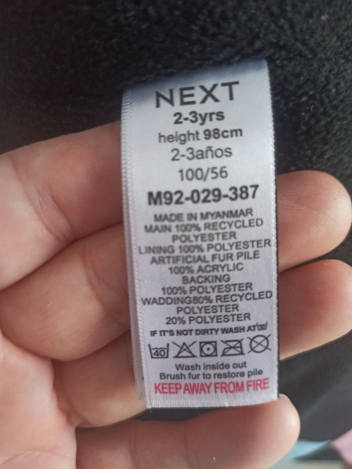 Next Kürklü Kapüşonlu Çok Renkli Bebek Tulumu - Görsel 3