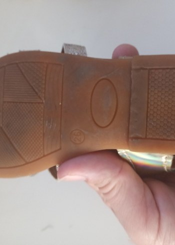 Kelebek Süslemeli Kız Çocuk Sandalet - Görsel 3