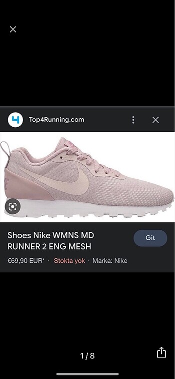 Orijinal Nike MD Runner2