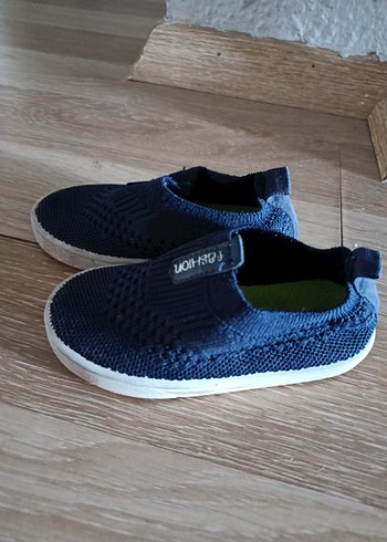 Örgü Kumaşlı Lacivert Erkek Çocuk Spor Ayakkabı - Görsel 2