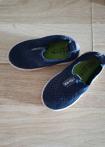 Örgü Kumaşlı Lacivert Erkek Çocuk Spor Ayakkabı - Görsel 4