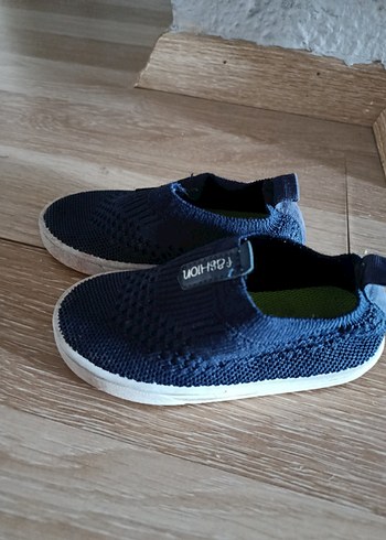 Örgü Kumaşlı Lacivert Erkek Çocuk Spor Ayakkabı - Görsel 3