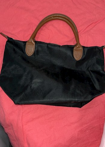 Siyah Süet Kadın Omuz Çantası - Görsel 2