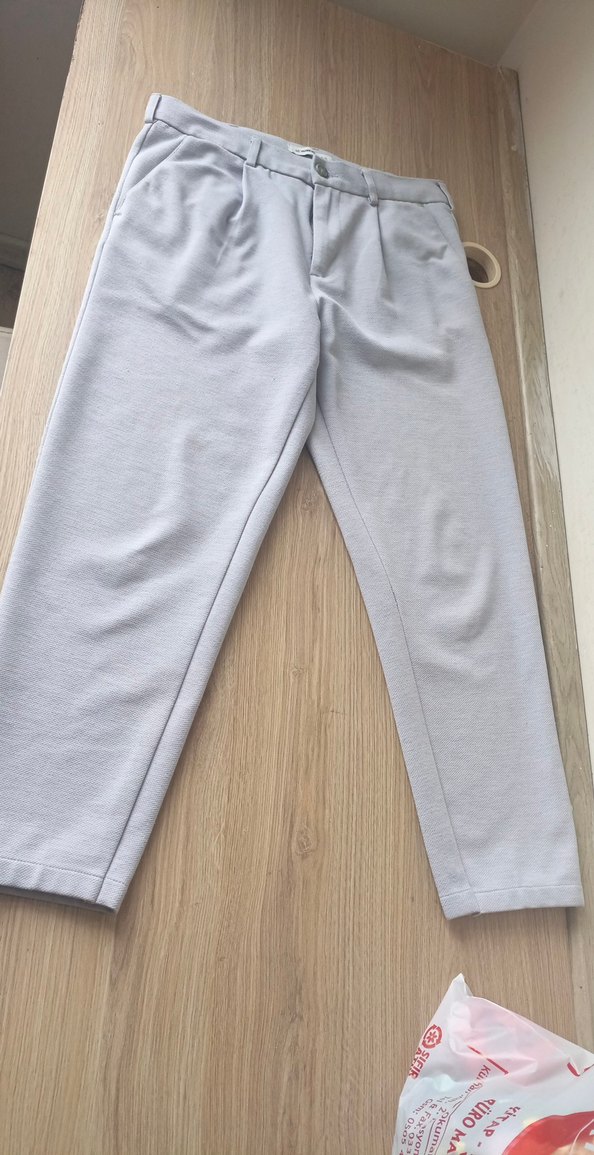 Gri Erkek Kumaş Pantolon - Görsel 2