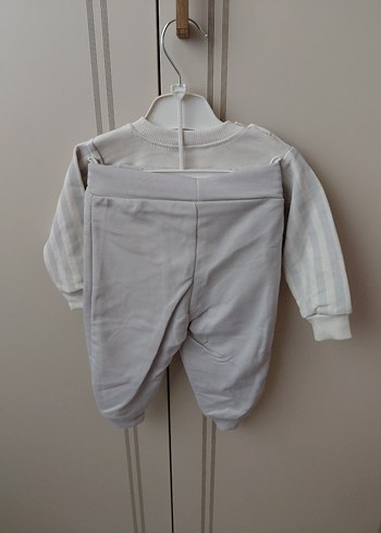 Gri Baskılı Bebek Erkek Uzun Kollu Takım 9 ay 2 yas arasi - Görsel 2