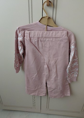 Pembe Baskılı Uzun Kollu Bebk Kıyafet Takım 2 ve 5 yas arasi var - Görsel 2