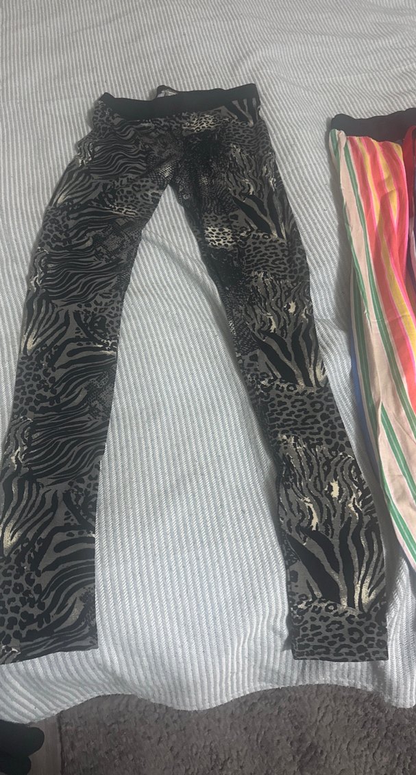 Çok Renkli Desenli Eşofman Altı - Görsel 4