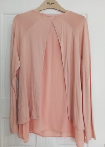 Bej Kadın Uzun Kollu Salaş Kazak - Görsel 4