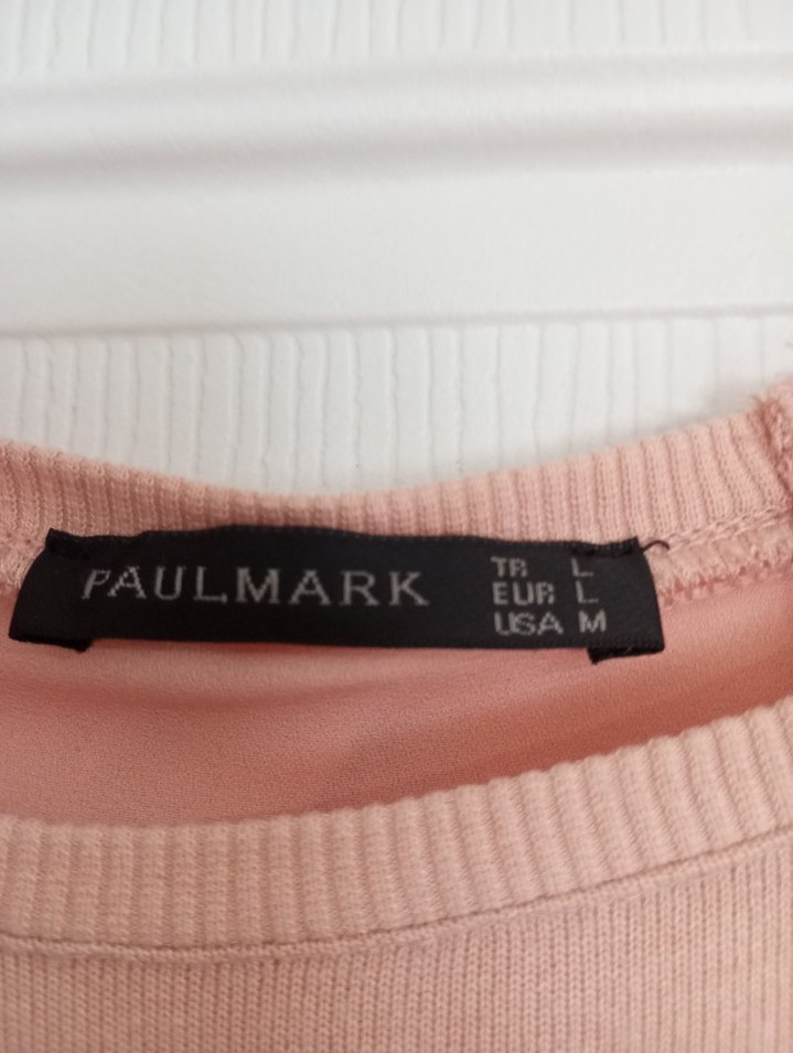 Bej Kadın Uzun Kollu Salaş Kazak - Görsel 2