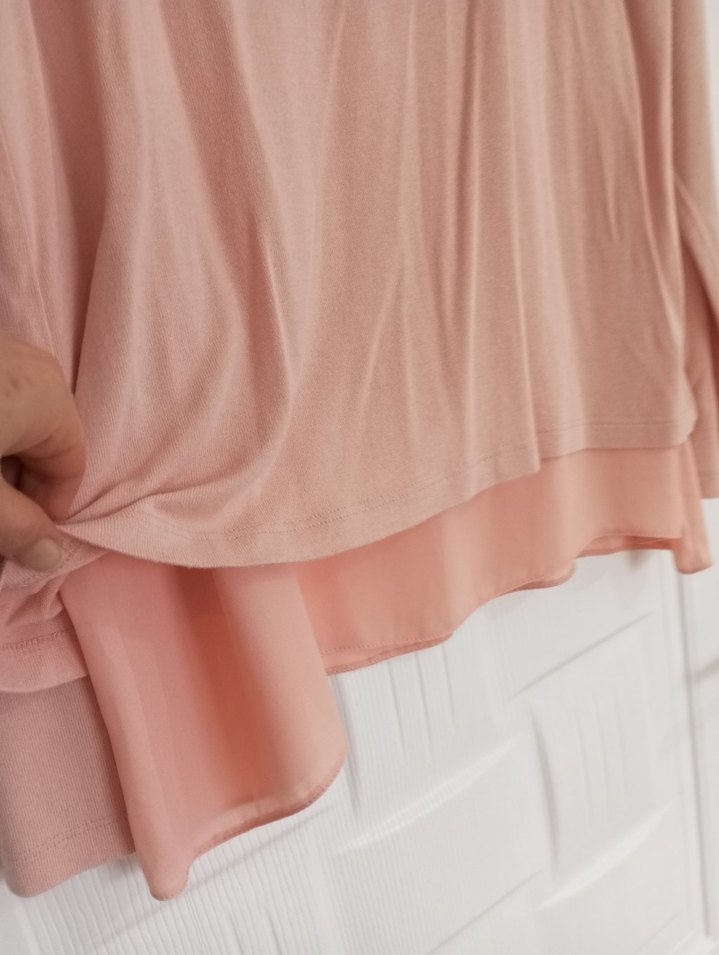 Bej Kadın Uzun Kollu Salaş Kazak - Görsel 5