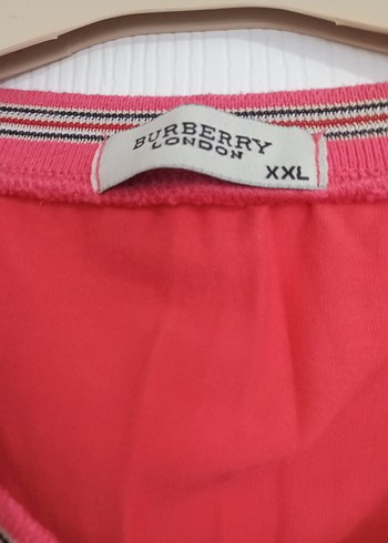 Kırmızı Kadın V Yaka Uzun Kollu Sweatshirt - Görsel 2