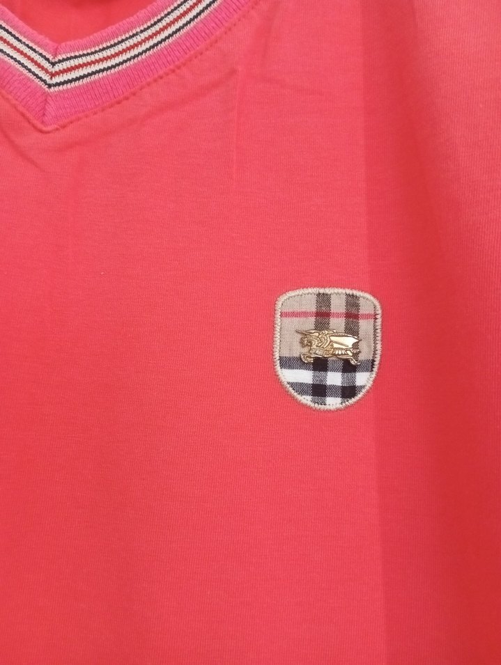 Kırmızı Kadın V Yaka Uzun Kollu Sweatshirt - Görsel 3