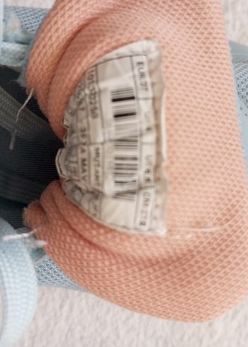 Mavi Bağcıklı Spor Kadın Sneakers - Görsel 3