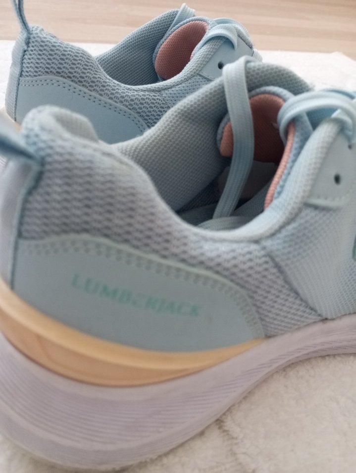 Mavi Bağcıklı Spor Kadın Sneakers - Görsel 2