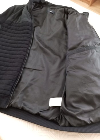 Fermuarlı Lacivert Erkek Atletik Ceket - Görsel 4