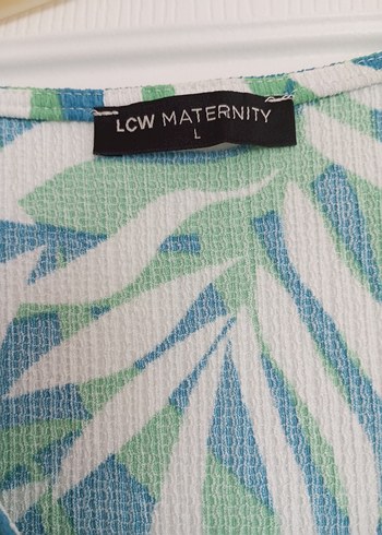 Yeşil Bohem V-Yaka Midi Elbise - Görsel 2