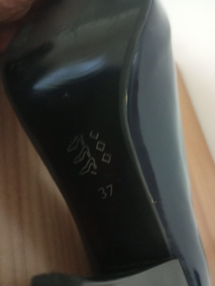 Kadın Lacivert Parlak Topuklu Stiletto - Görsel 3