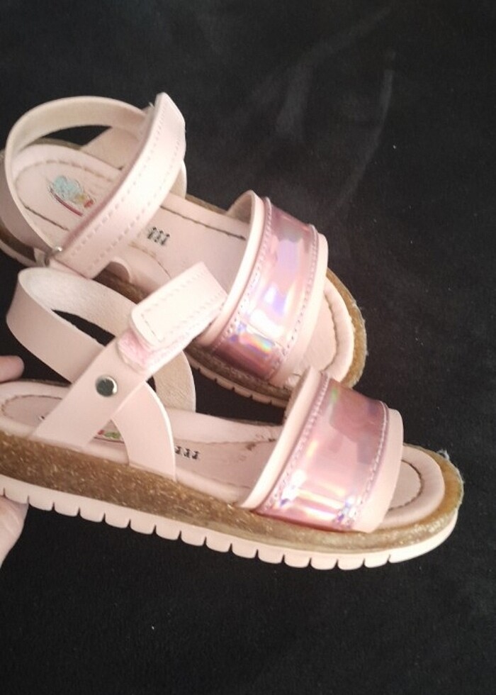 Pembe sandalet  - Görsel 3