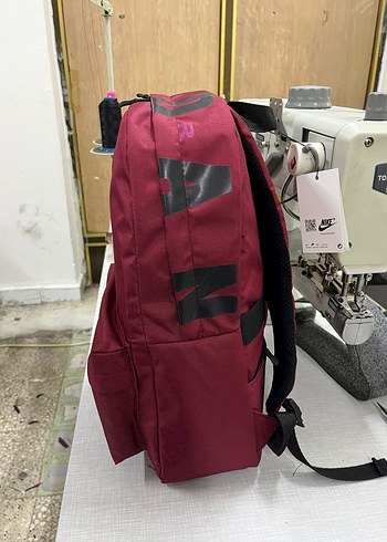 Bordo Fermuarlı Kadın Sırt Çantası Nike Jordan - Görsel 3