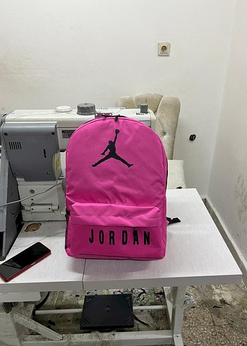 Pembe Baskılı Kadın Sırt Çantası Nike Jordan - Görsel 2