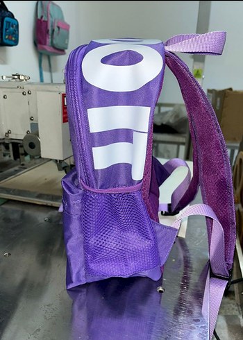 Mor Fermuarlı Nike Sırt Çantası just do it Nike orta boy - Görsel 4