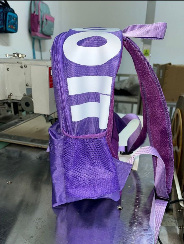 Mor Fermuarlı Nike Sırt Çantası just do it Nike orta boy - Görsel 4