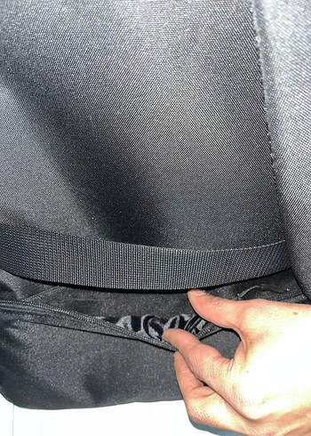 Siyah Minimalist Kadın Sırt Çantası - Görsel 5