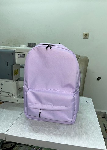 Pastel Mor Minimalist Sırt Çantası - Görsel 2