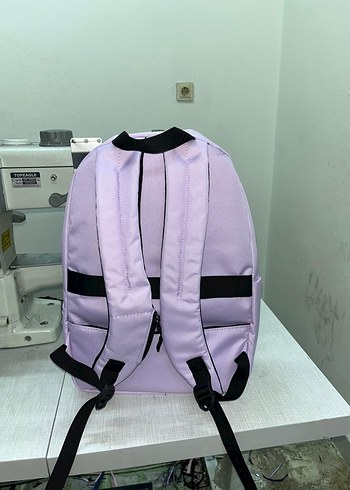Pastel Mor Minimalist Sırt Çantası - Görsel 5