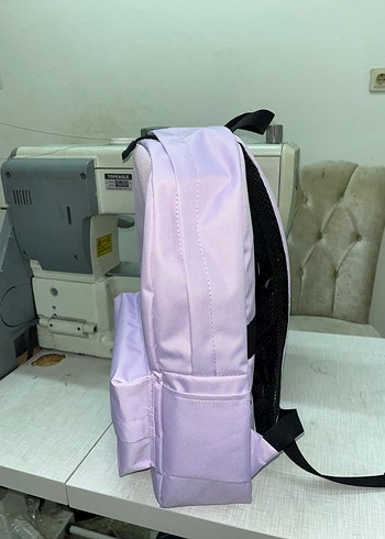 Pastel Mor Minimalist Sırt Çantası - Görsel 3