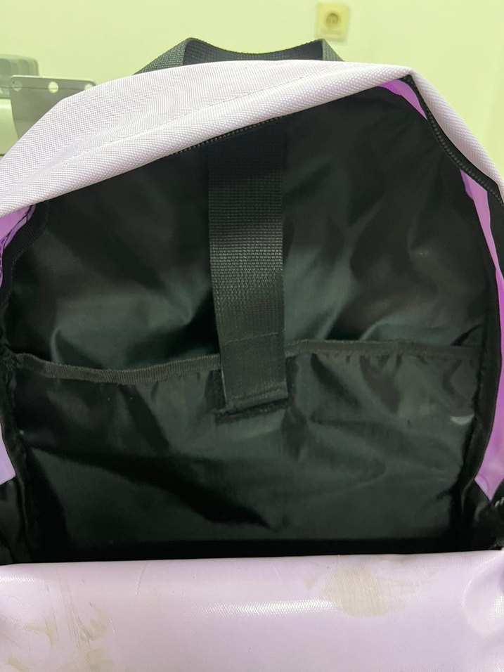 Pastel Mor Minimalist Sırt Çantası - Görsel 4